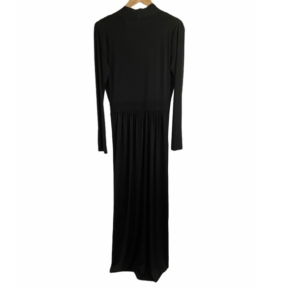 Fashion Nova Deep Plunge V-Neck Maxi Dress XL Sexy Feminine - Picture 9 of 9